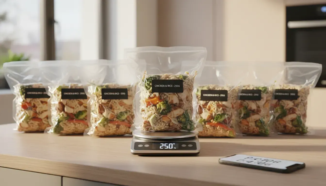 Protéines et portions : Atteins tes macros avec les repas congelés