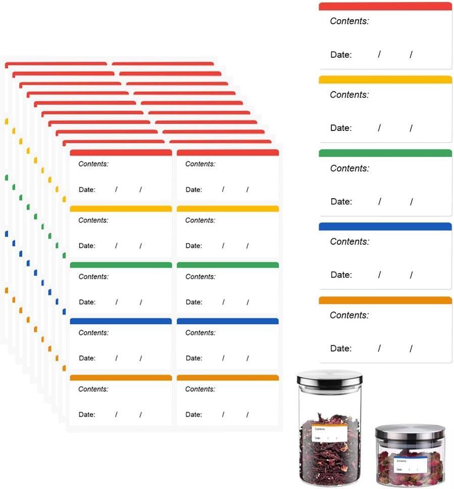 300 x Easy-to-Peel Freezer Labels