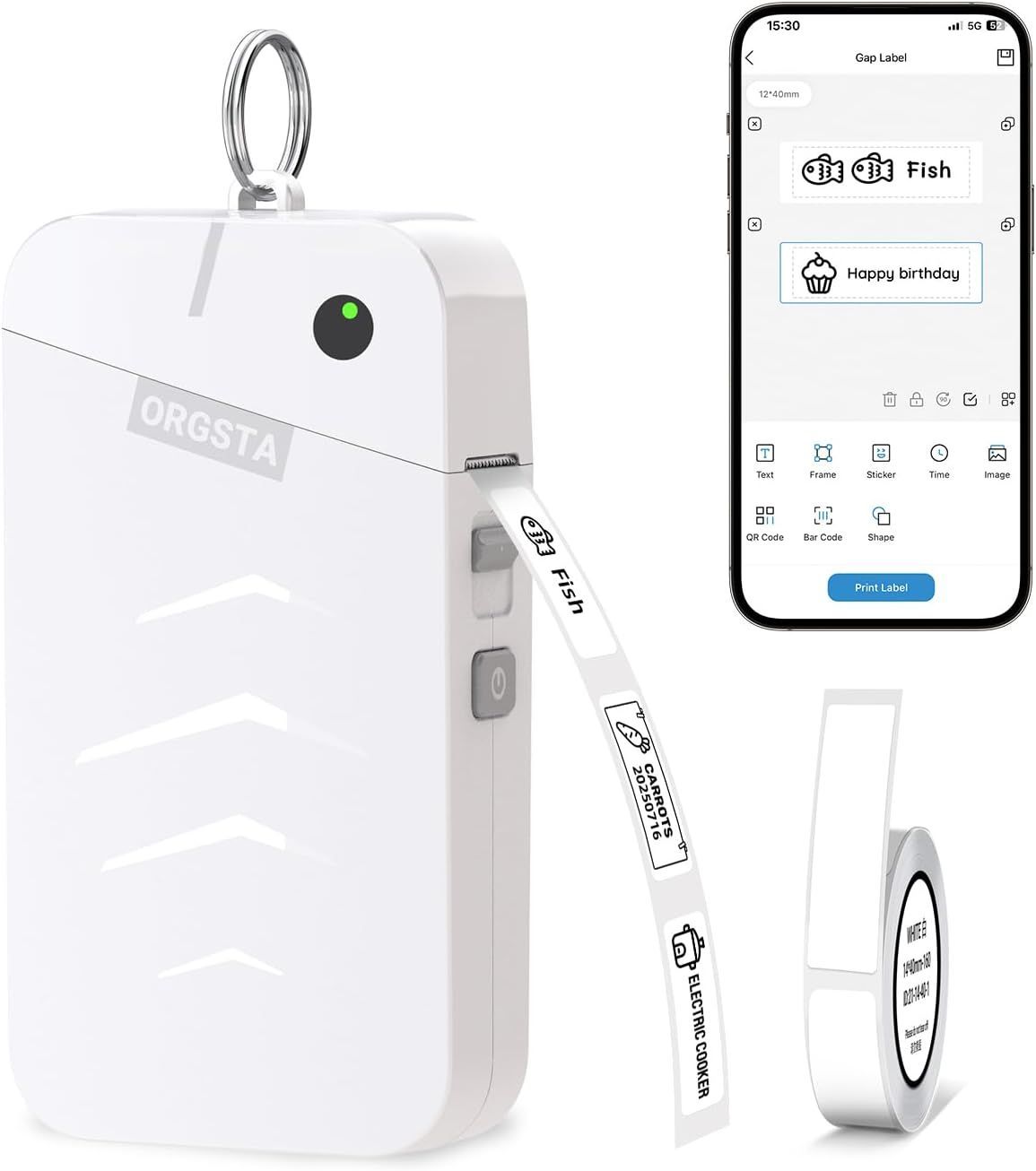 ORGSTA S001 Label Maker Machine