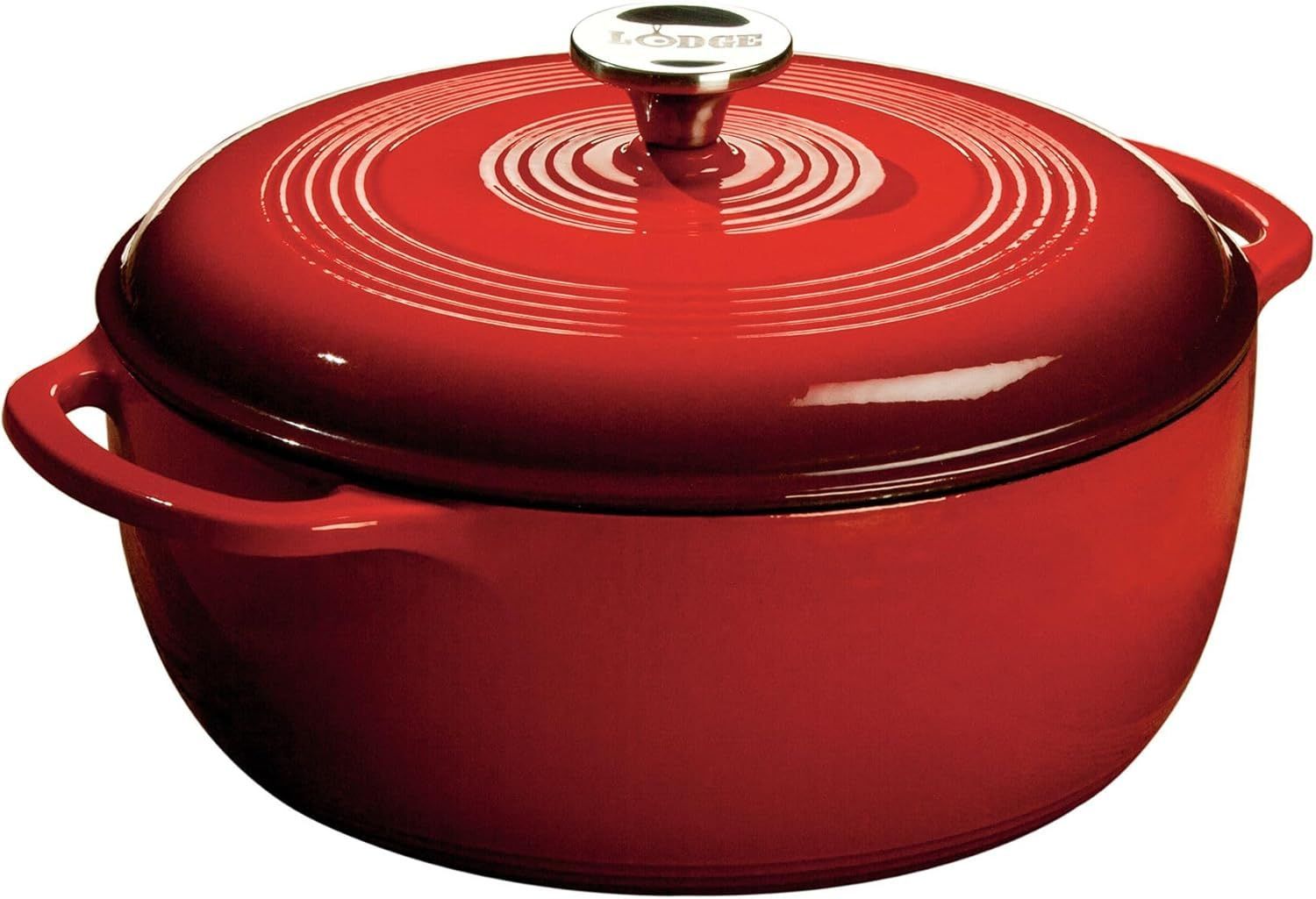 Lodge Enameled Dutch Oven 6 Qt