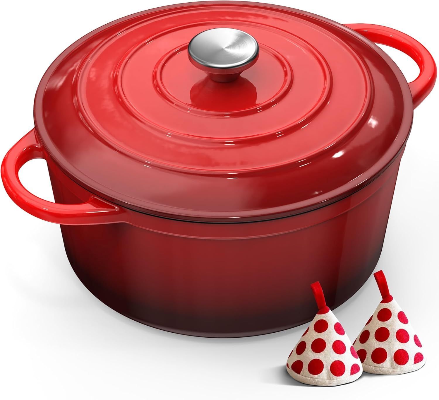Cast Iron Pot Bread Baking Mould - 26 cm Casserole