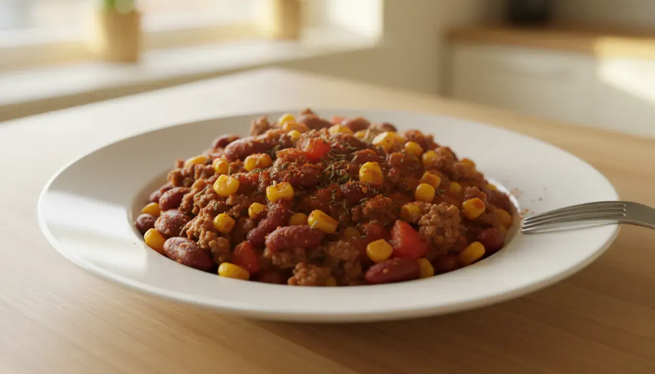 Spicy Beef Chili with Beans