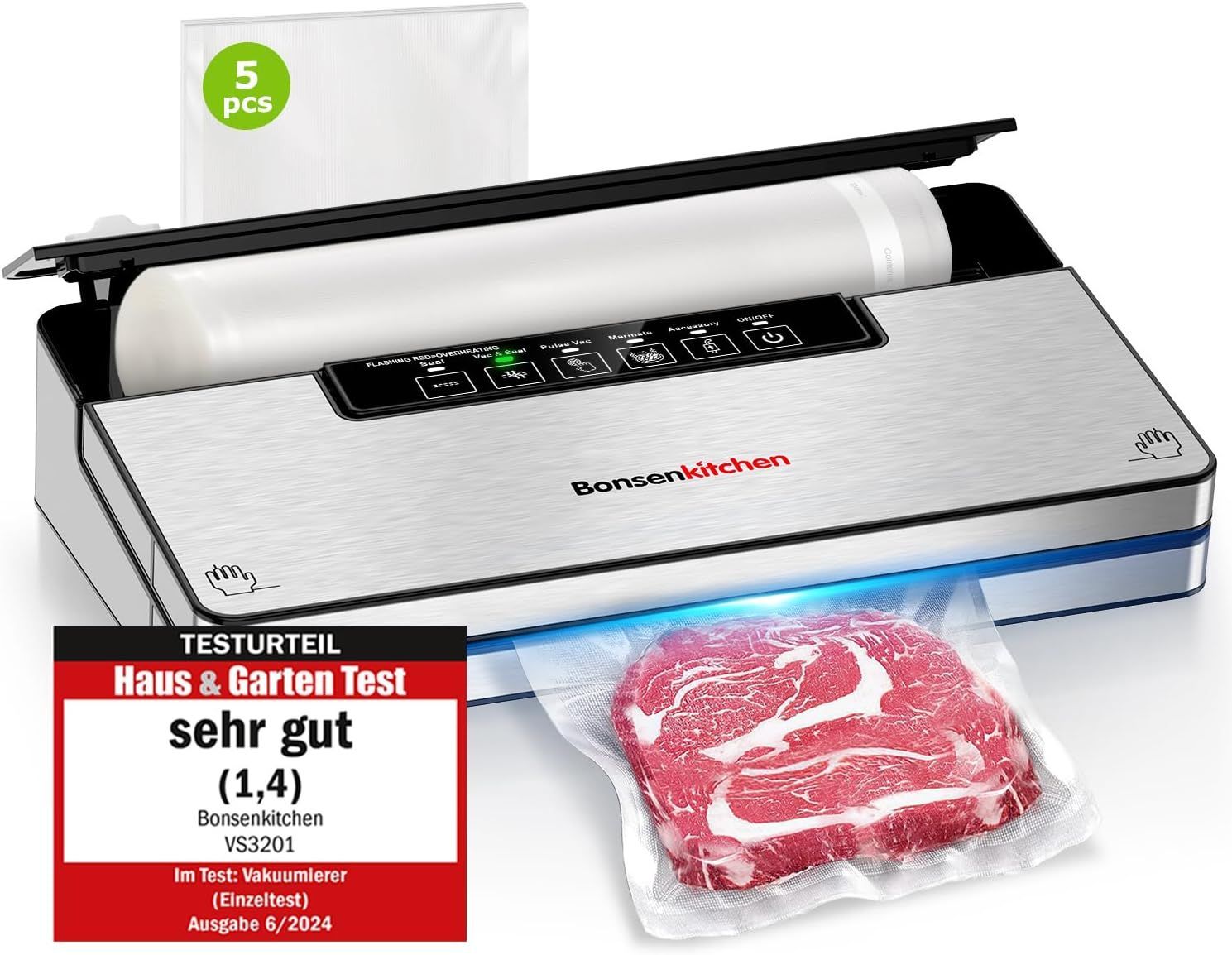 Bonsenkitchen Vacuum Sealer