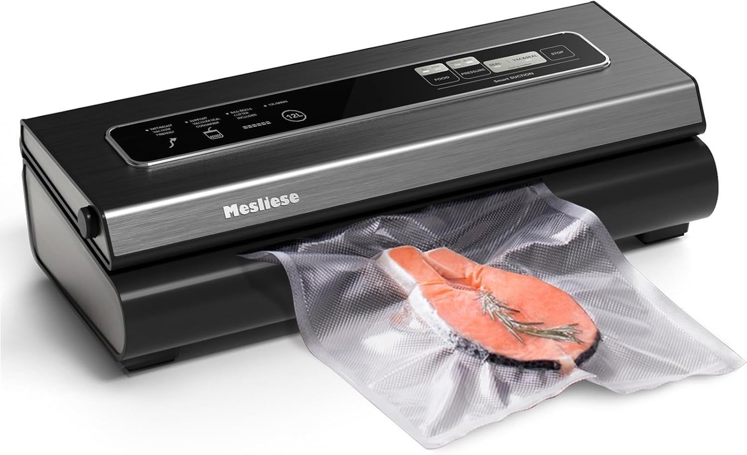 Mesliese Vacuum Sealer 90kPa Vacuum Sealer 6-in-1